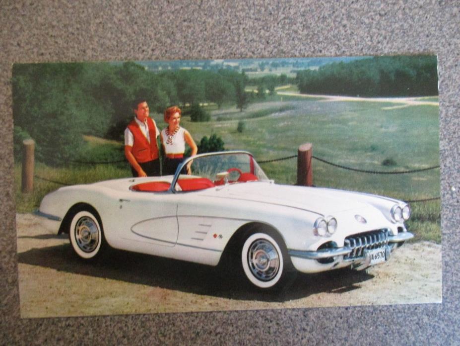 1959 Rare Excellent COMPLETE SET of 13 1959 Chevrolet CAR TRUCK COLOR Postcards