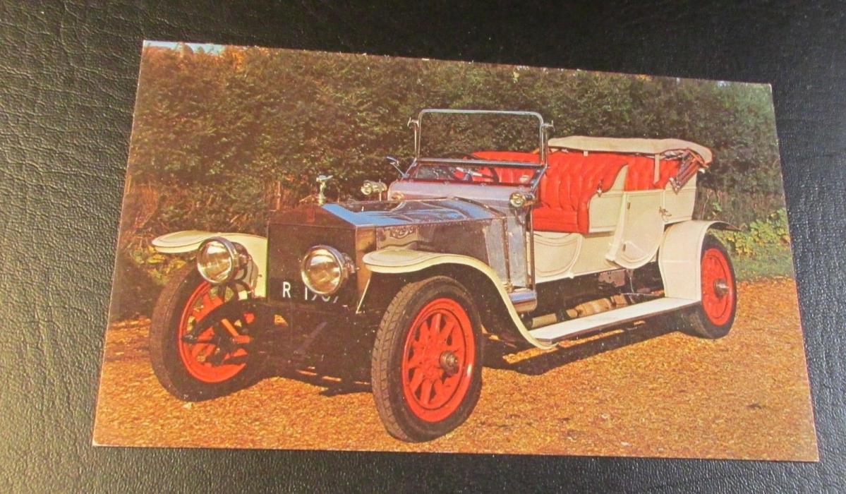 Postcard..<Early Automobiles> 1909 ROLLS-ROYCE--< SILVER GHOST >