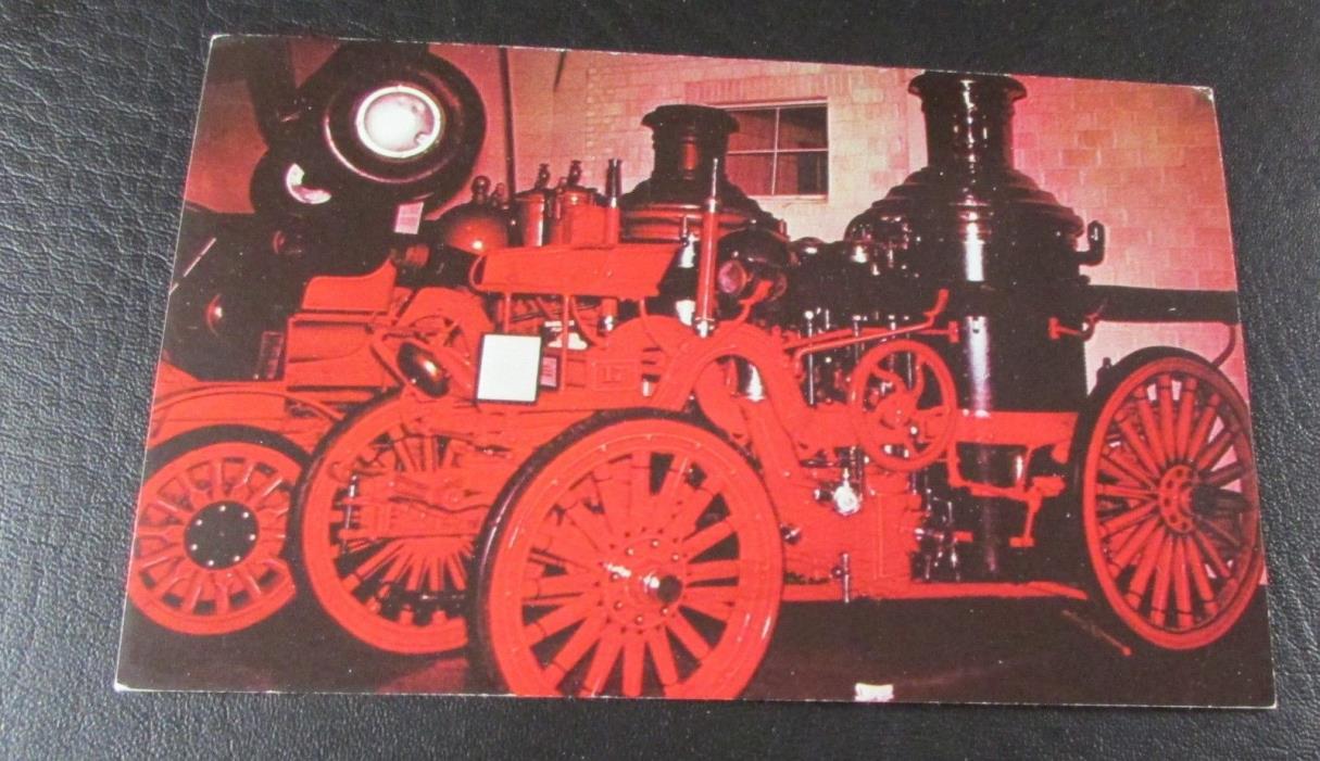 Postcard..<Fire Engines> EARLY CHICAGO FIRE ENGINE ---ENGINE #17---1880