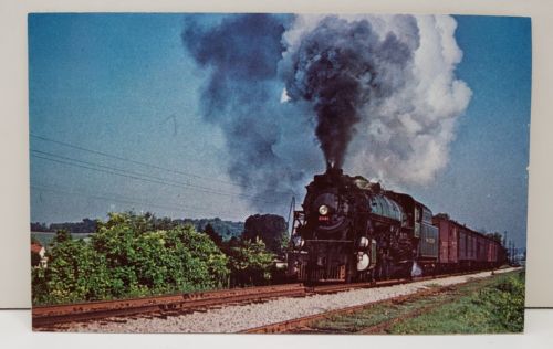 Southern 1477 Knoxville to Bristol Run, at Mohawk Tenn 1952 Collins Postcard C23