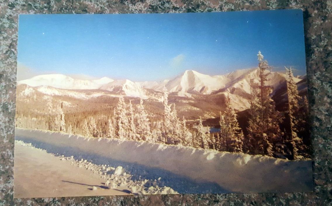 Monarch Pass -  Colorado - Vintage Postcard