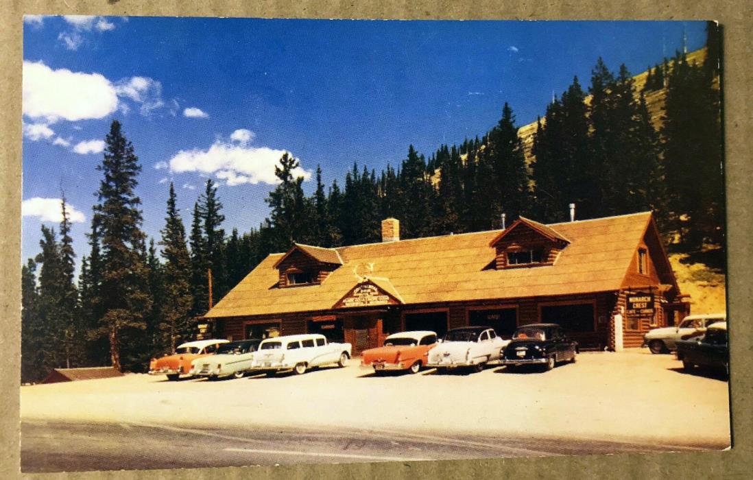 Monarch Crest Lodge - Monarch Pass - Colorado - Vintage Postcard