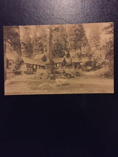 RPPC Fallen Leaf Lake Lodge Cottages Lake Tahoe Eldorado County, California