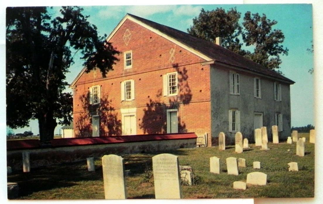 Barratts Chapel, Frederica, Delaware. Postcard G454