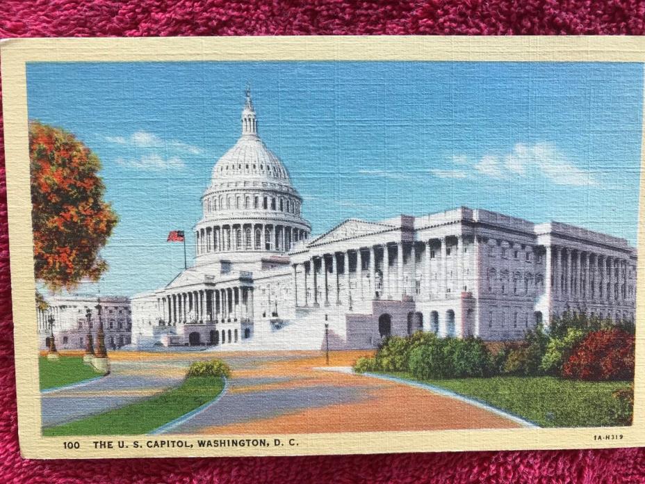 Postcard The U.S. Capitol, Washington, D.C.