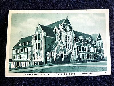 1935 The Buttrick Hall, Agnes Scott College in Decatur, GA Georgia PC
