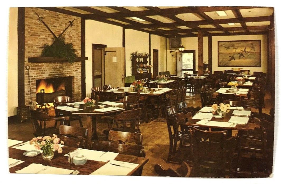 Callaway Gardens Clubhouse Dining Room Pine Mountain Georgia GA Vintage Postcard