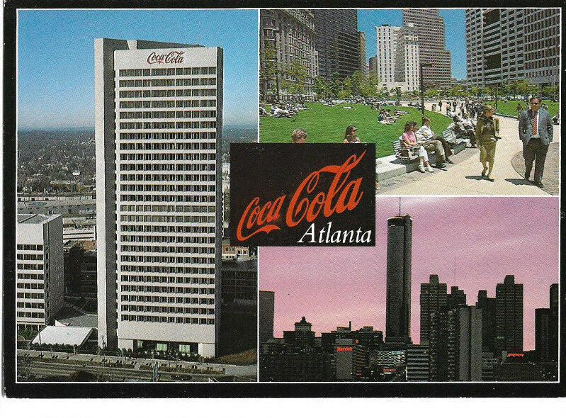 Multiview Coca Cola Atlanta Georgia Unused Postcard