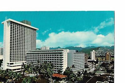 PRINCESS KAIULANI HOTEL, WAIKIKI, HAWAII, 1960'S POST CARD