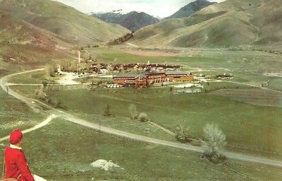 ID / Bird's Eye View of Sun Valley, Idaho / circa 1950's / Lot S239