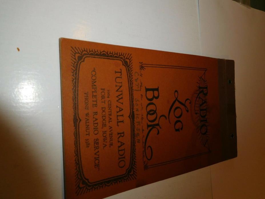 FORT DODGE, IOWA--TURNWALL RADIO-UNIQUE-HAS ALL RADIO CALL NUMBERS-OLD-BOOKLET-