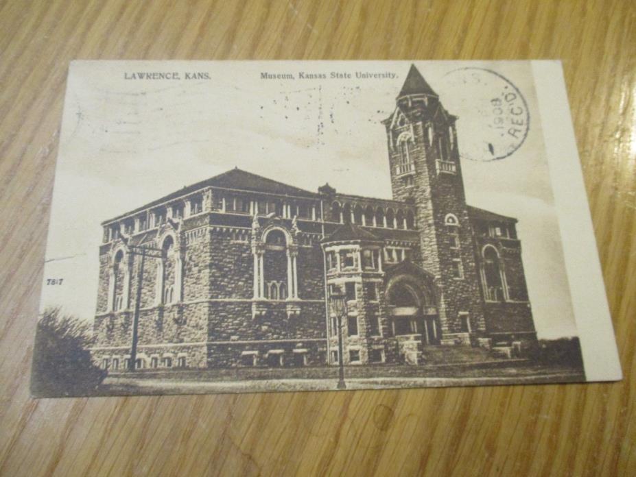 1908 Postcard Museum,  Kansas State University,   Kansas