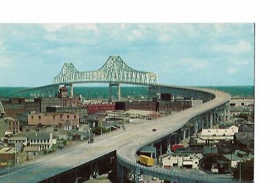 THE GREATER NEW ORLEANS BRIDGE  LOUISIANA, 1960'S POST CARD