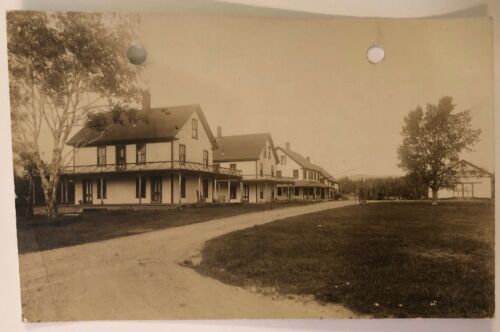 Kokadjo Inn and Camps Kokadjo Maine ME RPPC 1936 Bicknell