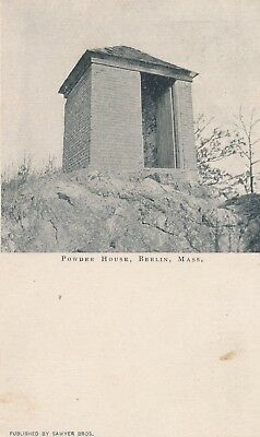 BERLIN MA – Powder House – udb (pre 1908)