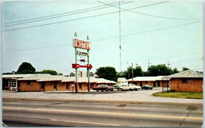 St. Louis, Missouri Postcard CHIPPEWA MOTEL Highway Route 66 Roadside c1960s