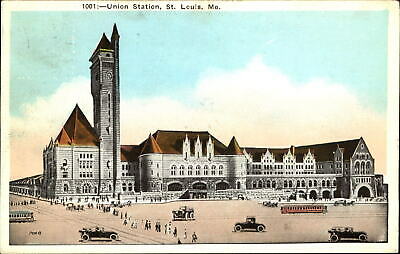 Union Station ~ St Louis Missouri ~1923 3rd National Aero Congress postmark