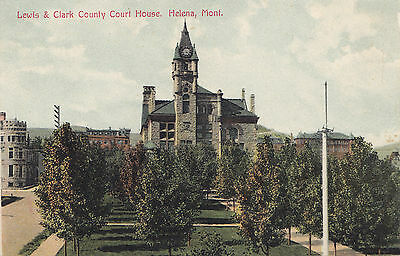 Lewis & Clark Court House HELENA Montana USA 1907-15 Adolph Selige Postcard