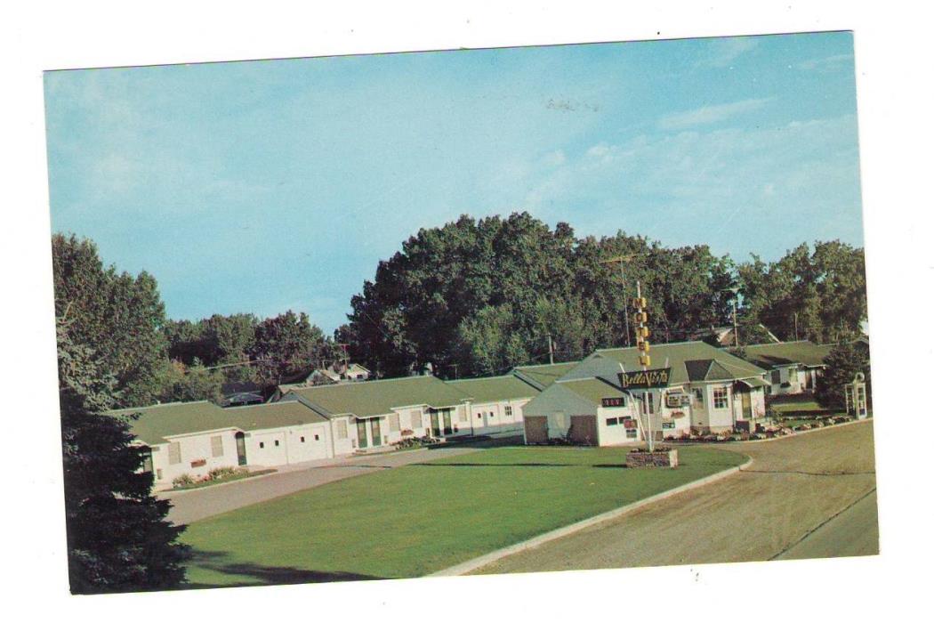 postcard Choteau Montana MT