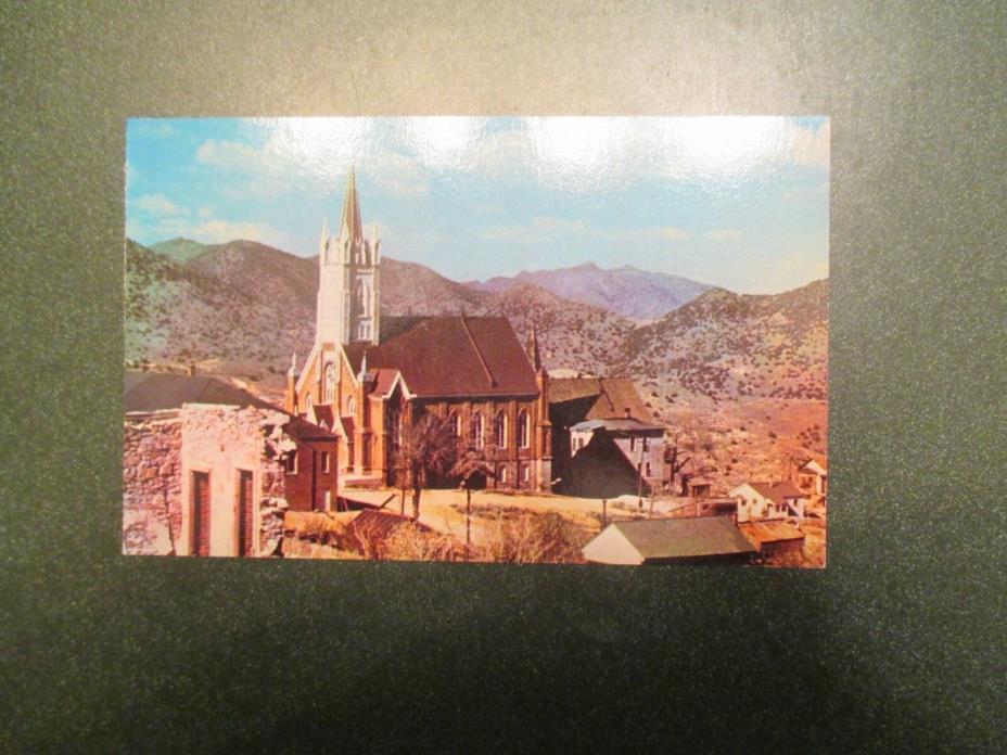 St Marys in the Mountains Virginia City Nevada NV Postcard