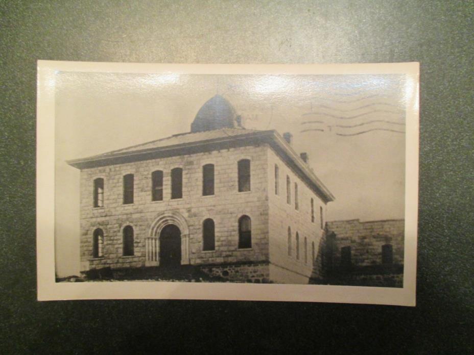 RPPC Nye County Court House Tonopah Nevada NV Postcard