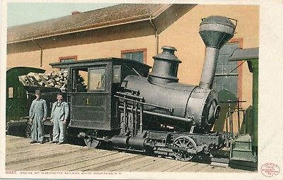 WHITE MOUNTAINS NH – Mt. Washington Railway Engine