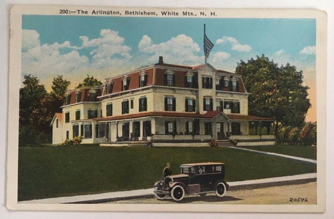 The Arlington Bethlehem White Mts. New Hampshire (Hartman Scenic Cards) Unused