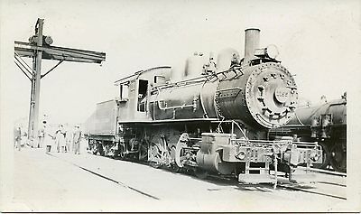 6C907 RP 1916/40-50s CRR CENTRAL RAILROAD NEW JERSEY ENGINE #520 JERSEY CITY