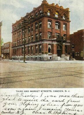 The Security Trust Company, Third & Market, Camden, NJ - mailed 1907