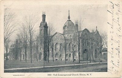 ELMIRA NY – Park Congregational Church – udb – 1907