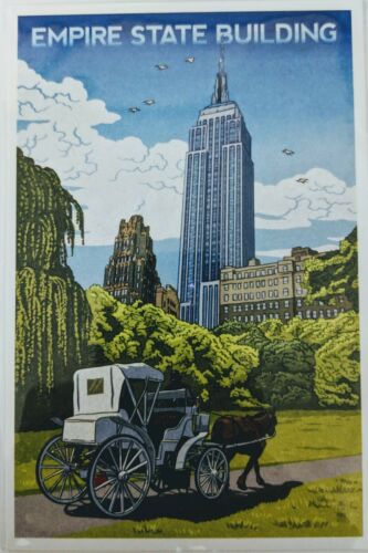 Empire State Building Postcard