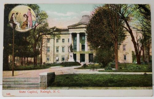 Raleigh NC  State Capitol Postcard E16