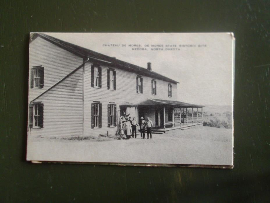 Chateau de Mores ,Medora,  North Dakota, Postcard