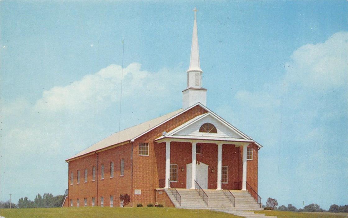 Circleville Bible College Ohio~Lonely Chapel, Located on Route 22 1960s PC