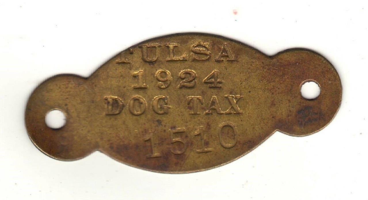dog tag Tulsa Oklahoma OK