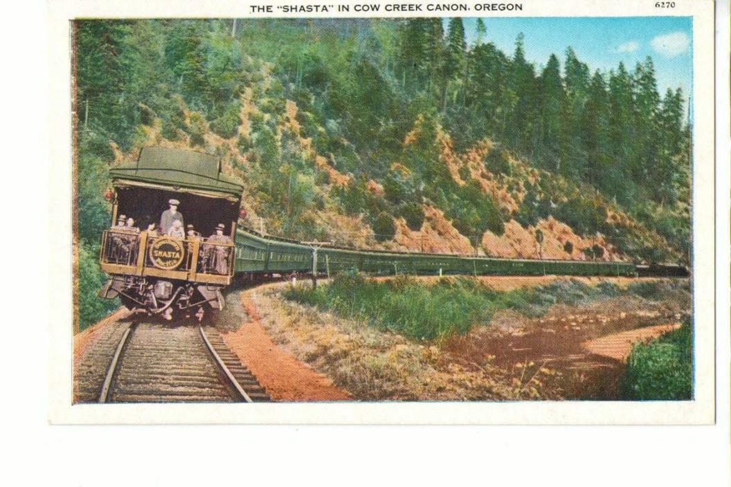 The Shasta Train in Cow Creek Canon Oregon