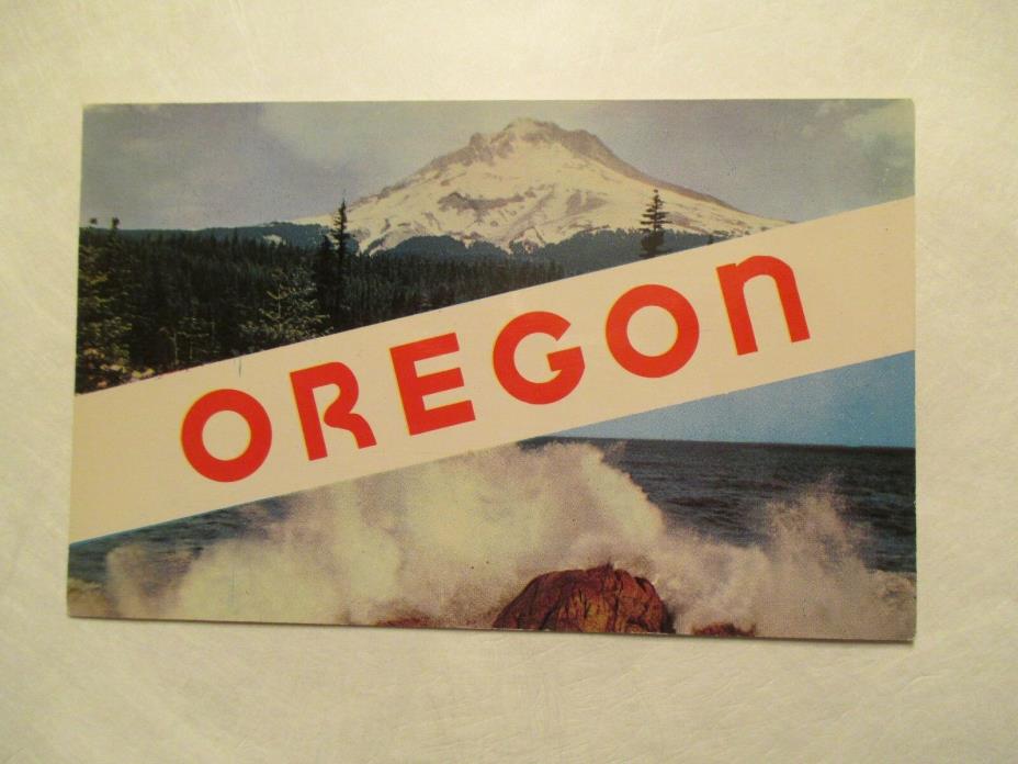 Oregon OR Postcard