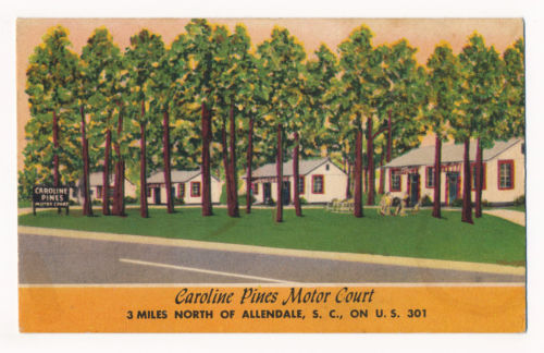 Carolina Pines Motor Court, Allendale, South Carolina