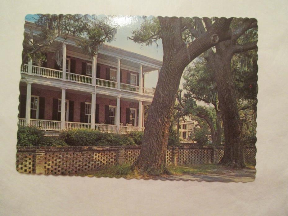 Old Homes Historic Beaufort South Carolina SC Continental Sized Postcard
