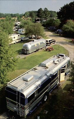 South of the Border Super Campground ~ vintage travel trailers ~ aerial SC NC