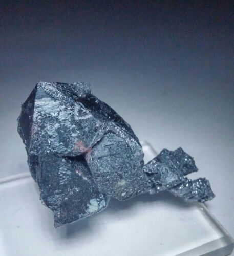 ***SPECIAL-Metallic Hematite on Octahedron Magnetite crystals, mine Argentina***