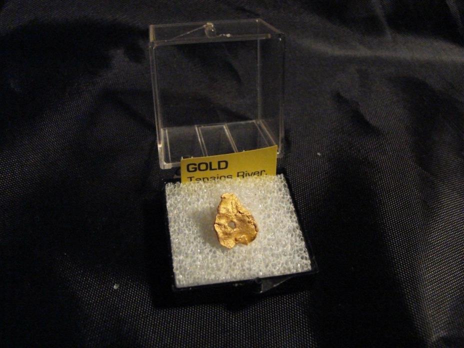 Gold small nugget, 0.77 gram 3.86 carat - from Tapajos River, Brazil, Thumbnail