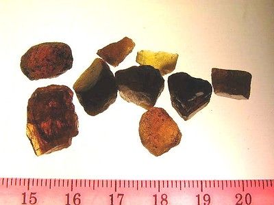 Bastnasite natural rough Pakistan mixed grade color change RARE 77.7 carat
