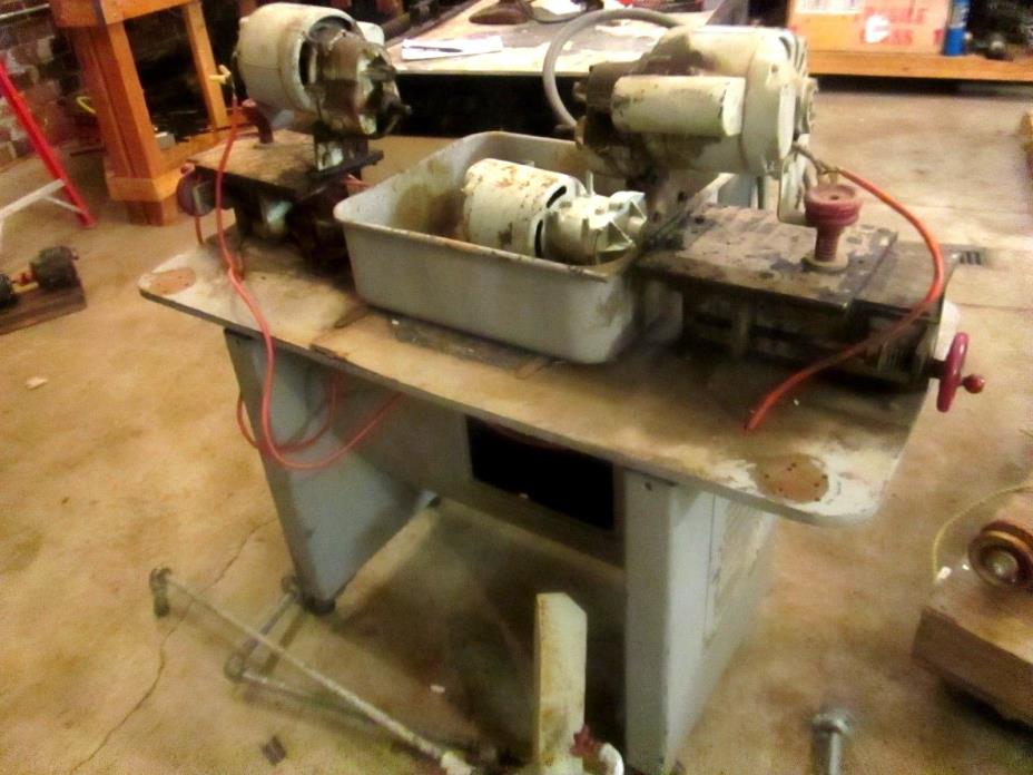 LAPIDARY SPHERE POLISHER SANDER GRINDER  ON STAND WITH EXTRAS