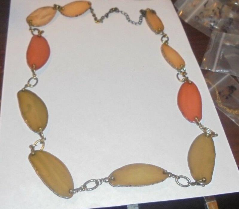 10 Agate Slices Geode Polished Slab Wholesale Lobster Clasp On Necklace L@@K