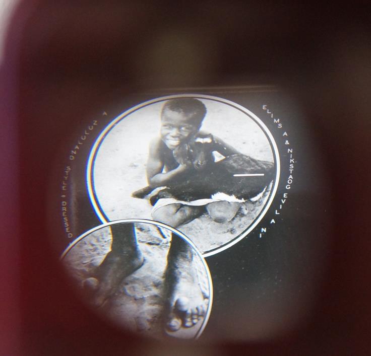 Vintage Keystone No. 50 Home Training Stereoscope & 12 Stereoview Photo Cards