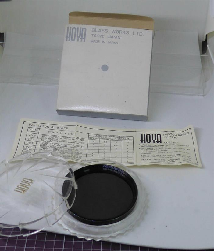 Vintage Camera Item - Hoya Filter In Original Box & Case 52 NDX4