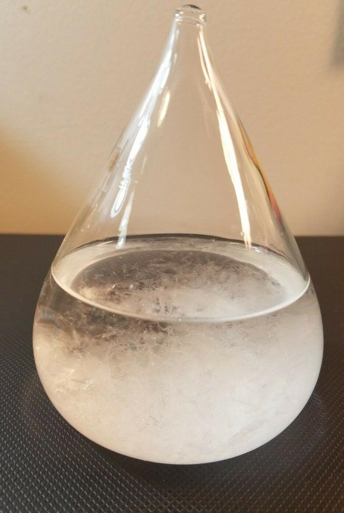 TEMPO DROP PERROCALIENTE GLASS RAINDROP PREDICTS WEATHER NEW IN BOX