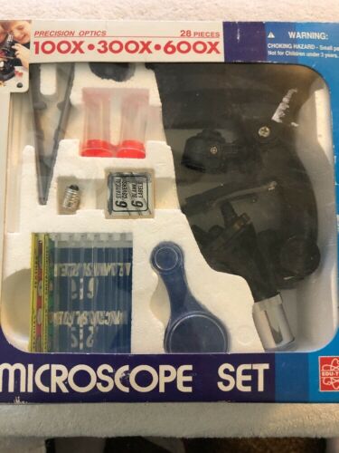 Microscope Set ,100x300x600, Precision Optics, 28 Pieces
