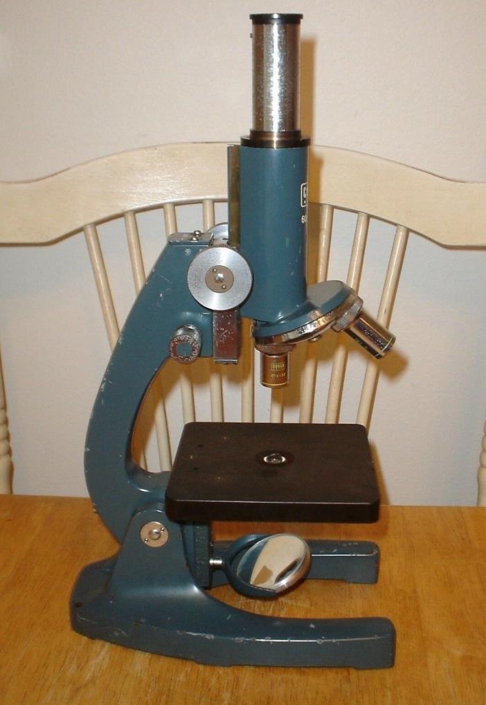 Vintage Cenco 60910-22 Microscope (Price Reduced)